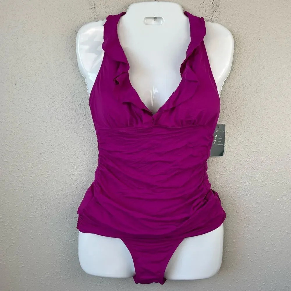 NWT Lauren Ralph Lauren Matching Tankini and Bottoms Size 16